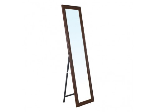MIRROR Καθρέπτης Δαπέδου – Τοίχου Ξύλινος Καρυδί