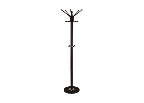 Καλόγερος Μεταλλικός Καρυδί/μαύρο D.36 H.172cm