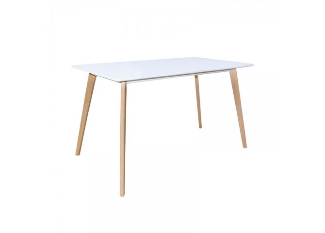 Τραπέζι Άσπρο 120x70x75cm