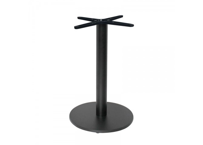 Βάση Φ45cm Steel H72cm Μαύρη (9,10Kg)/με ρεγουλατόρο