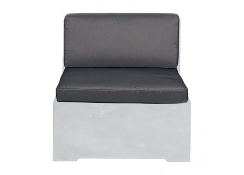 Set Μαξ.Καρέκλας (2τ) Ύφ.Water Repellent Γκρι