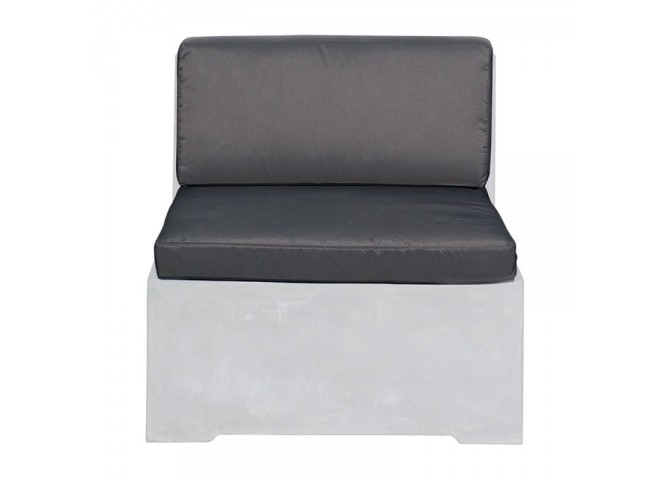 Set Μαξ.Καρέκλας (2τ) Ύφ.Water Repellent Γκρι