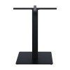 Βάση 50x50cm Steel H72cm Μαύρη/Cross 60x60