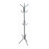 Καλόγερος Μεταλλικός Silver 38x38x176cm