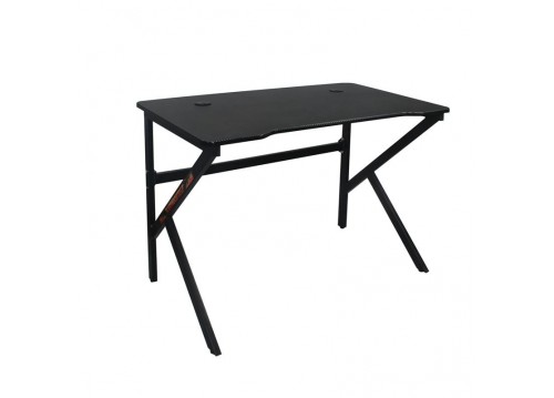 ΓΡΑΦΕΙΟ Gaming 100x60cm Steel Μαύρο
