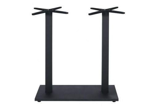 PRATO-W Βάση Τραπεζιού BAR 70x40cm H.108cm Μέταλλο Βαφή Μαύρο / 18,50Kg