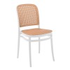 FLORENCE Stacking Chair PP White/Beige