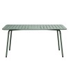 BRIO Slat Τραπέζι Κήπου - Βεράντας, Μέταλλο Βαφή Sandy Green 5635C