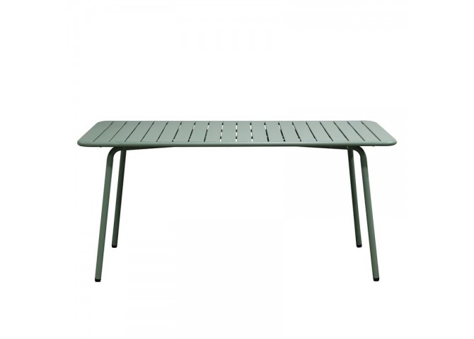 BRIO Slat Τραπέζι Κήπου - Βεράντας, Μέταλλο Βαφή Sandy Green 5635C