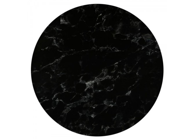 HPL (High Pressure Laminated) Επιφάνεια Τραπεζιού Απόχρωση Black Marble, Εξωτερικού χώρου