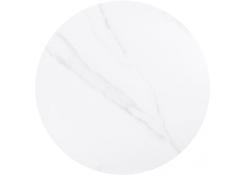 Sintered Stone Επιφάνεια Τραπεζιού, Απόχρωση White Marble (MDF για στήριξη βάσης)