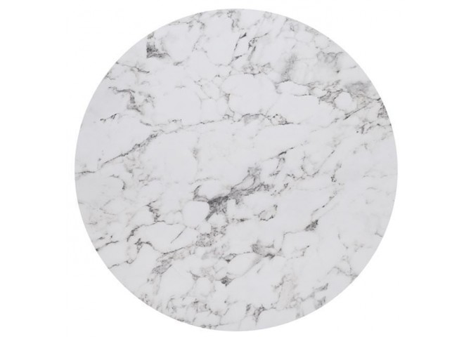 HPL (High Pressure Laminated) Επιφάνεια Τραπεζιού Απόχρωση White Marble, Εξωτερικού χώρου