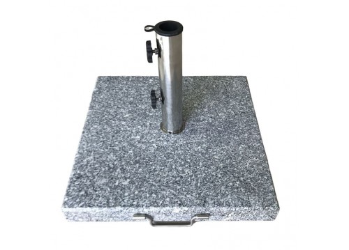 GRANITE Grey Umbrella Base 45x45cm/#304 Stainless Steel (40Kg)