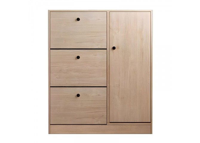 SHOE CABINET 100x24x112cm Sonoma
