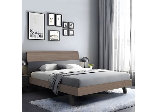 VANITY Bed (for Mattress 160x200cm) Sonoma Oak/Grey