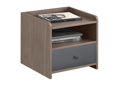 ORIENT Bedside 43x40x48cm Sonoma Oak/Grey