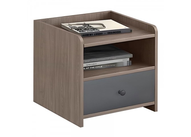 ORIENT Bedside 43x40x48cm Sonoma Oak/Grey