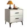 MERRANO Bedside 40x40x48cm Sonoma/White