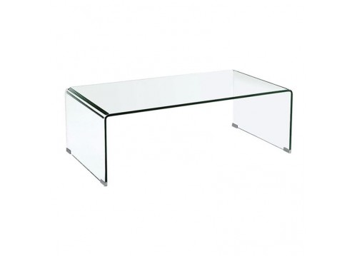 GLASSER Clear Coffee Table 120x60x40cm