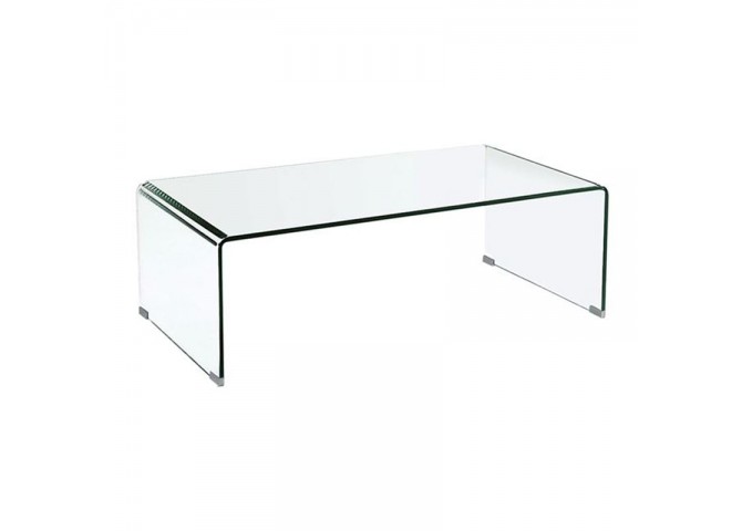 GLASSER Clear Coffee Table 120x60x40cm
