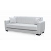 GALAXY Sofa-Bed with Storage 3-Seater / Fabric Beige