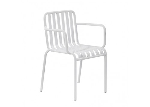MODIAL Armchair Metal White