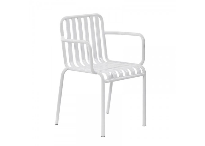 MODIAL Armchair Metal White