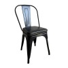 RELIX Chair Metal Black/Pu Black