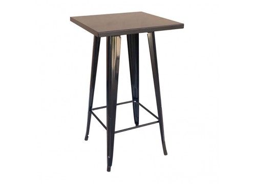 RELIX Bar Table 60x60 Metal Black