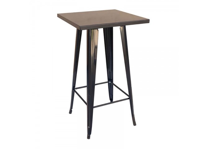 RELIX Bar Table 60x60 Metal Black