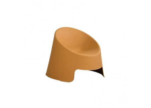 COLT Single Seat 84x79x69cm, PP-UV Egg Yellow
