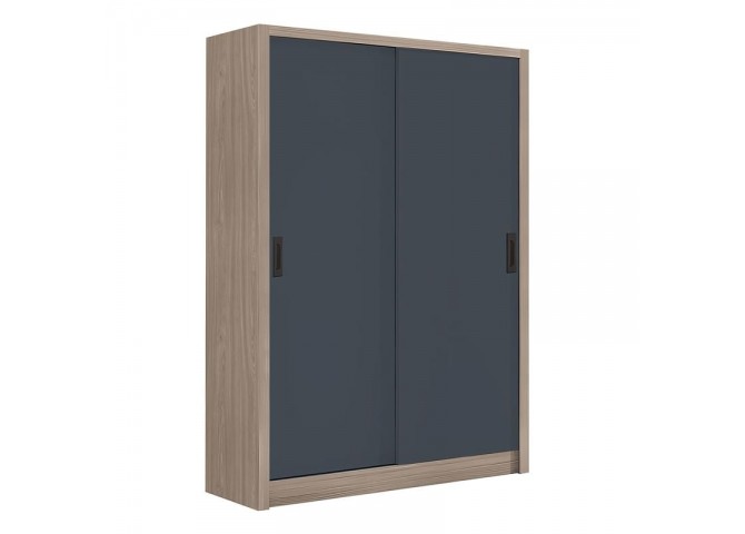 VANITY Wardrobe 120x60x200cm Sonoma Oak/Grey