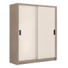 VANITY Wardrobe 160x60x200cm Sonoma Oak/Cream