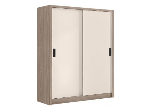 VANITY Wardrobe 160x60x200cm Sonoma Oak/Cream