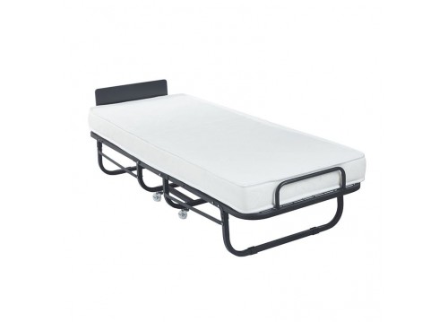 COLMAN Folding Bed 76x195x43cm/Mattress 12cm