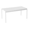 MODIAL Table 159x80cm Metal White
