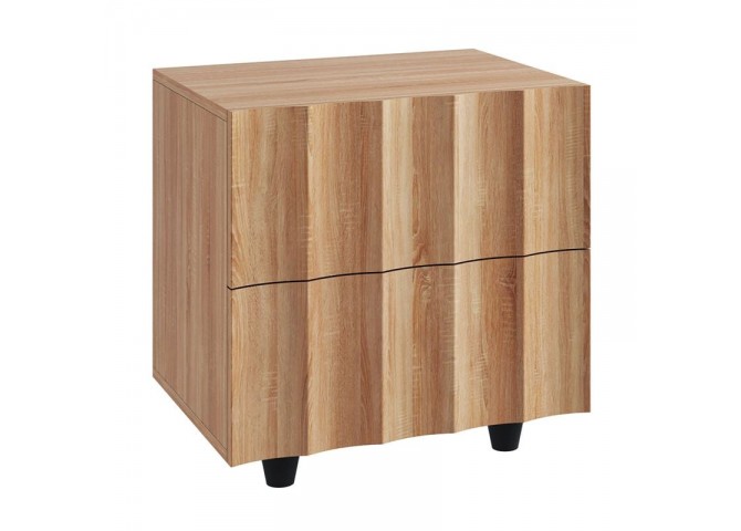 MOTION Bedside 2-Drawers 48x40x50cm Natural