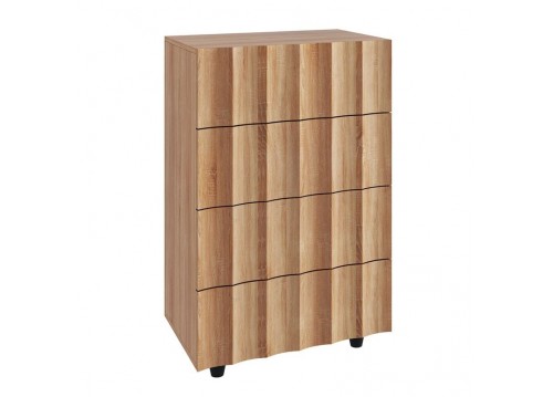 MOTION Drawer Chest (4-D) 60x40x94cm Natural