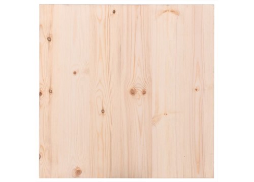 TABLE TOP 80x80cm/40mm Pine, Raw