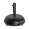 CONCRETE Umbrella Base-35kg, Black (with castors)