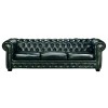 CHESTERFIELD Birmingham 4-S Leather Antique Green