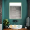LED-5 Wall Mirror 60x80cm, Illuminated
