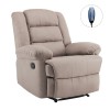 JULIA Massage Armchair Relax Cappuccino Fabric