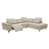 ROMEO Right Facing Corner-Relax Sofa, Beige Fabric