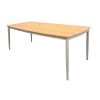 DENVER Table 220x97cm Alu Beige/Polywood Natural
