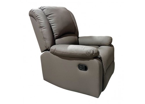 EVA Relax Armchair, Pu Brown
