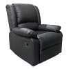 EVA Relax Armchair, Pu Black