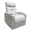 NANCY Lift-Relax Armchair, Fabric Light Grey (Electric Lift & Tilt)