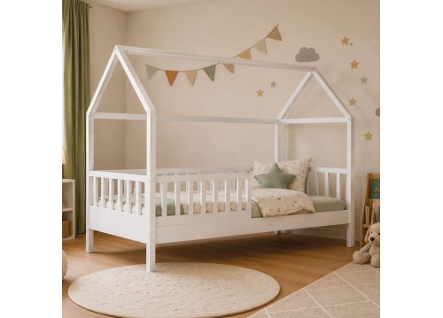 DREAM Montessori Kid Bed White (for Mattress 90x190cm)