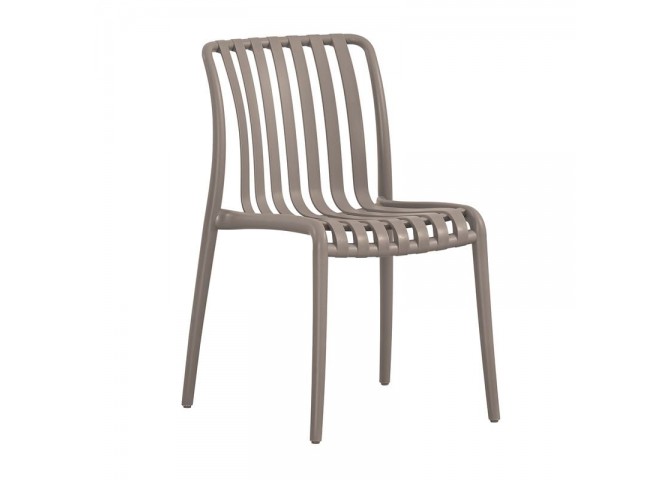 MODA-H Stackable Chair PP-UV Mocha
